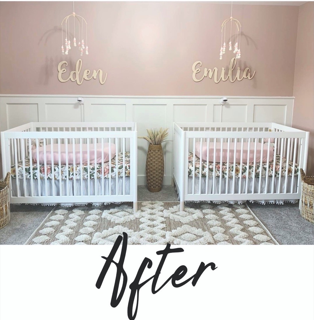 My Twin Girls' Nursery – Three Daughters Home