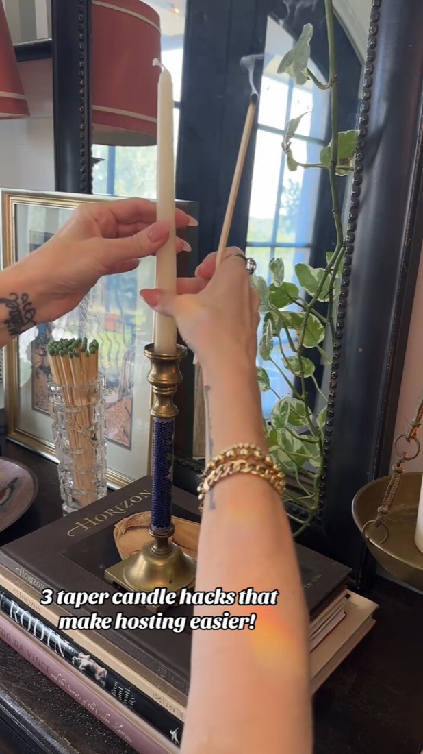 Three Taper Candle Tricks for Stress-Free Hosting